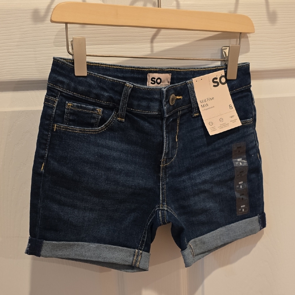 SO Kids Deep Indigo Jean Shorts